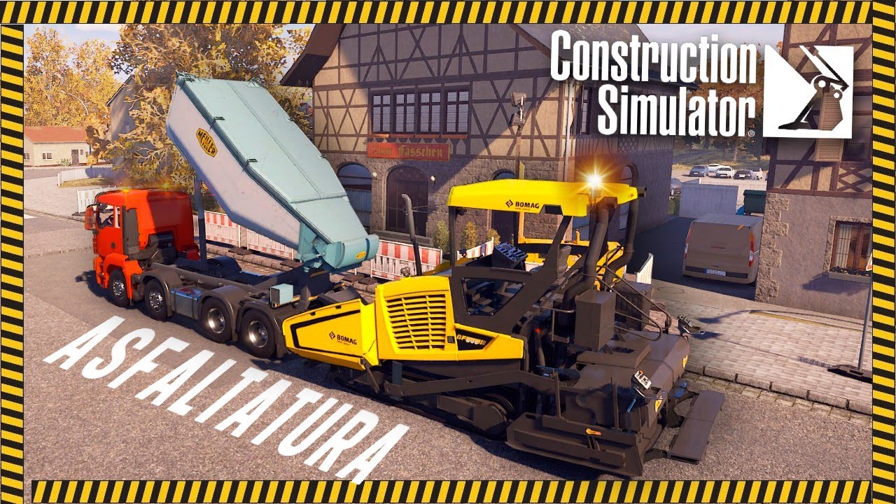 CONSTRUCTION SIMULATOR #5 - Missione ASFALTA la STRADA