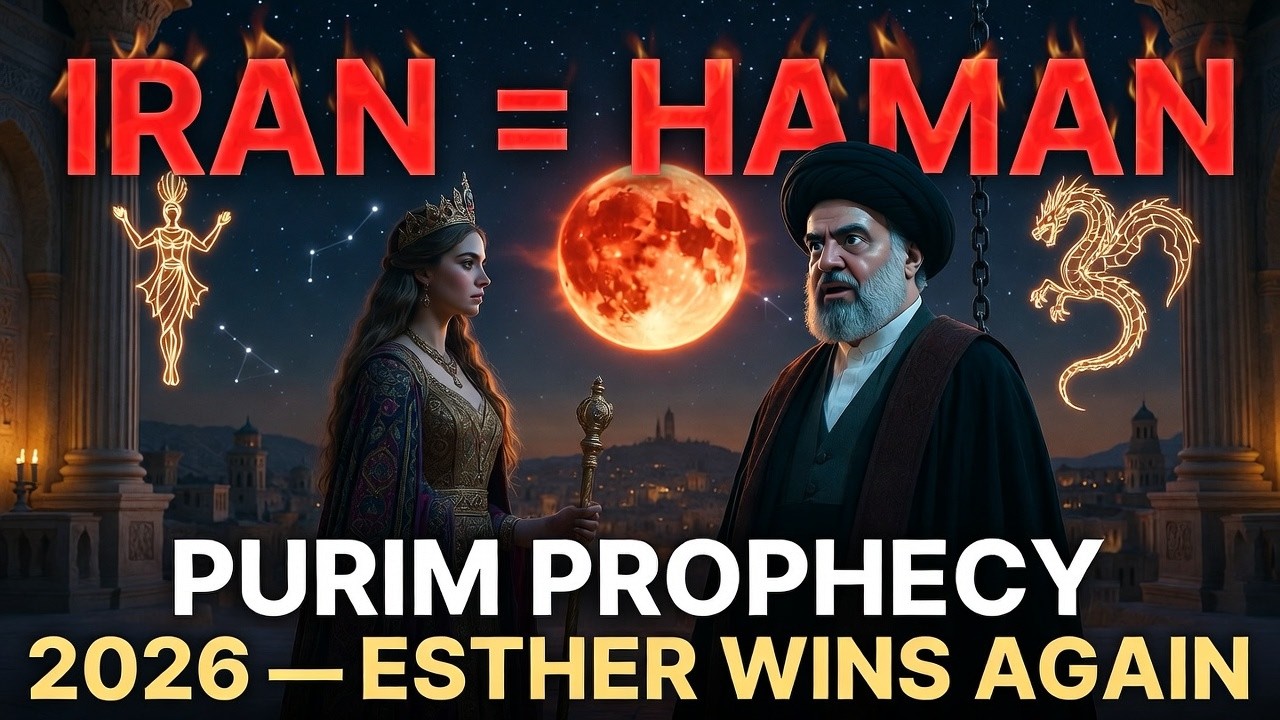 Iran is HAMAN! Purim Prophecy FULFILLED — Esther Just Saved Israel Again (2026)