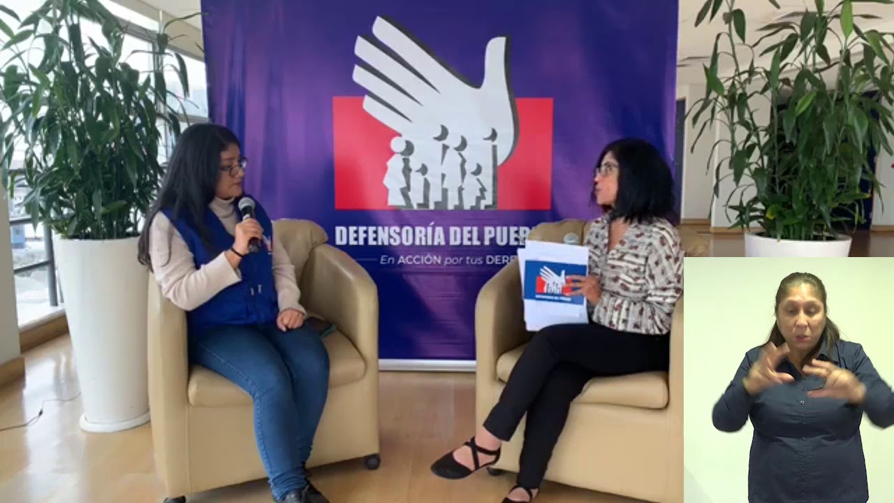 #DefensoríaEnDirecto Derechos de las personas con discapacidad