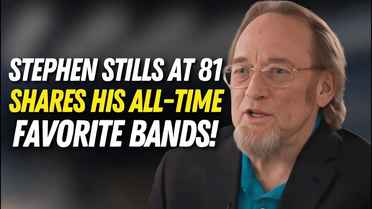 Stephen Stills at 81 Shares His All-Time Favorite Bands!