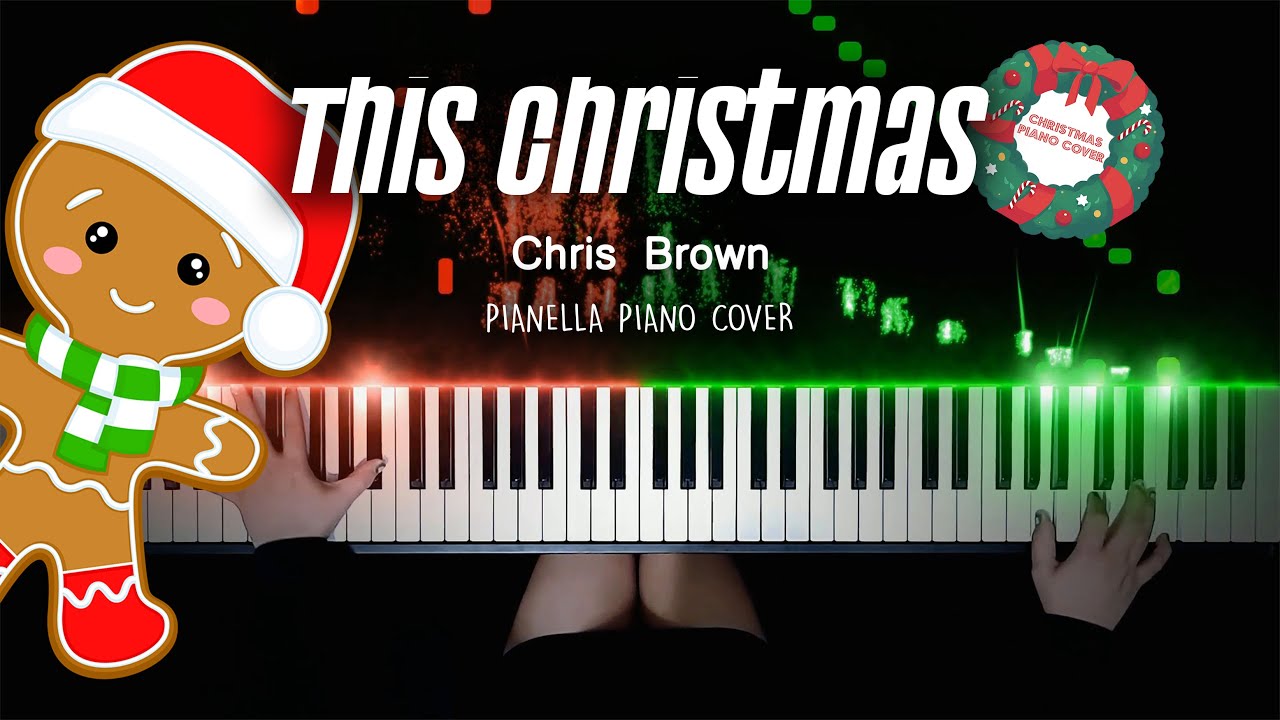 Chris Brown - This Christmas | Christmas Piano Cover by Pianella Piano (Piano Beat)