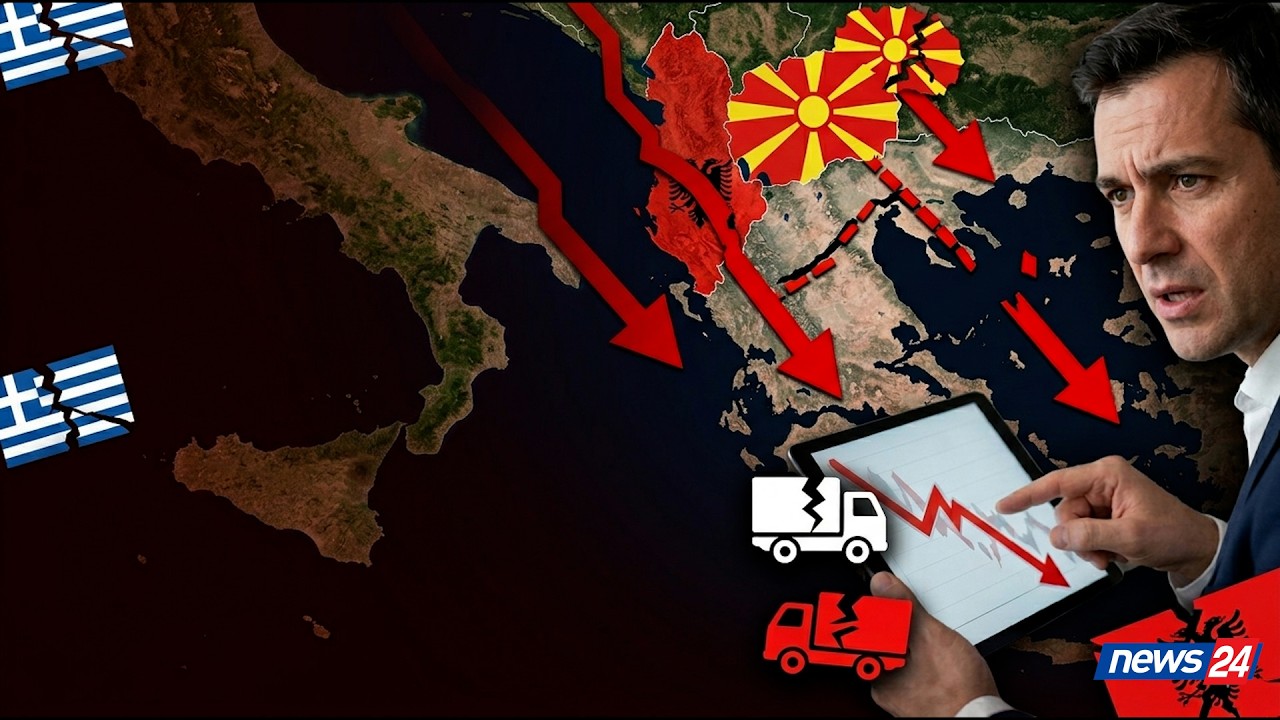 🔴E pabesueshme, tregtia mes Greqi-Maqedoni- Shqipëri dështon në shifra ALARMANTE, ja detajet