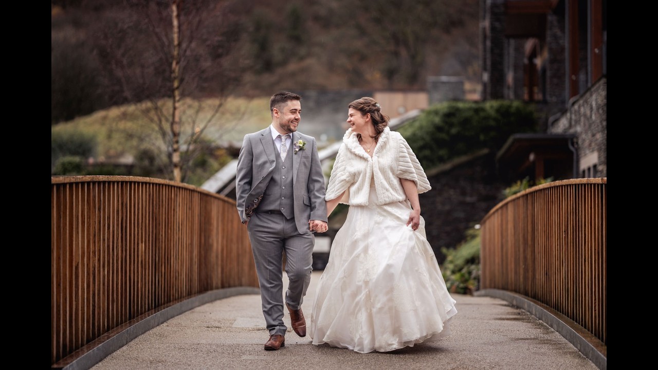 The Lodore Falls Hotel & Spa wedding of Becky and Michael
