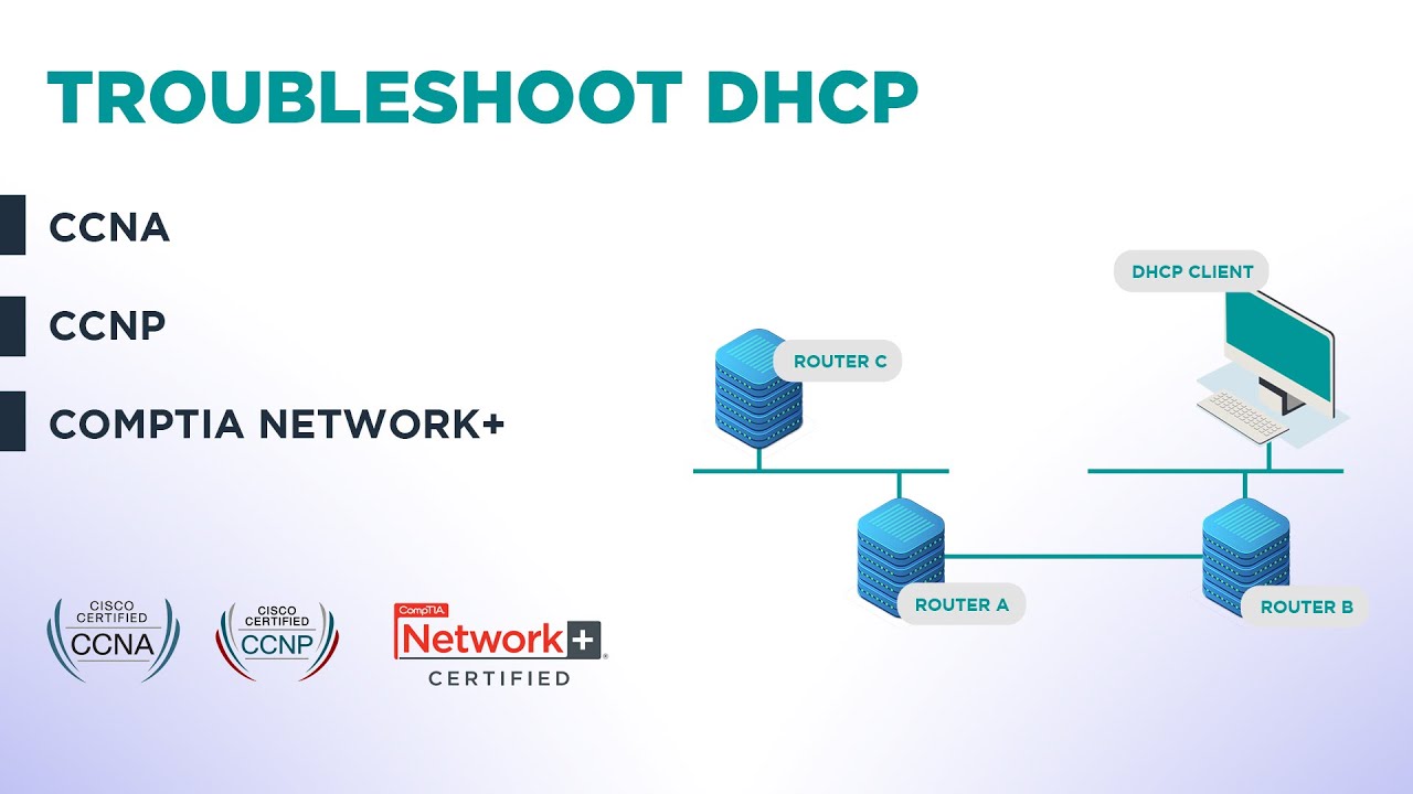 How to troubleshoot DHCP l CCNA l CCNP l CompTIA Network+