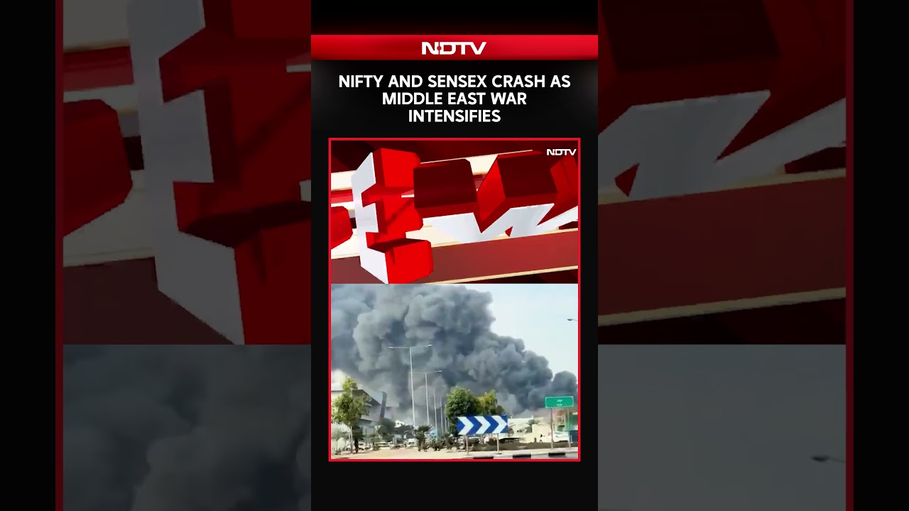 Indian Markets Crash | Nifty Down By Over 700 Points, Sensex Plunges 2000 Points As War Intensifies