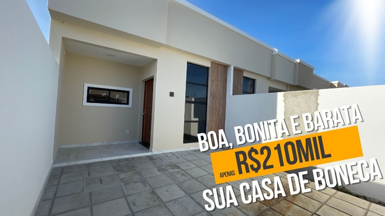 Boa, Bonita e Barata - linda casa a venda em João Pessoa - #PARAÍBA