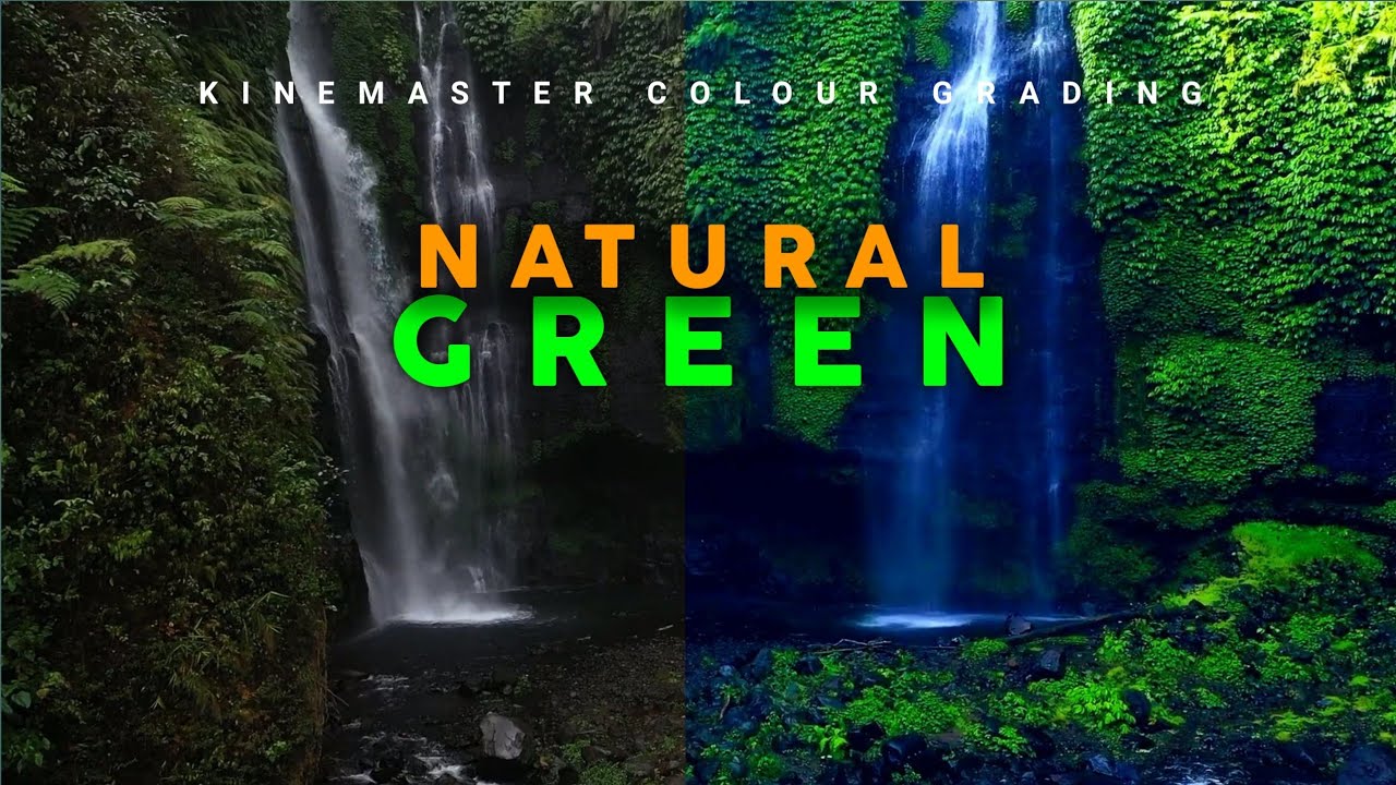 Natural Green Colour Grading | Kinemaster Editing | Kinemaster Tutorial | One Techee