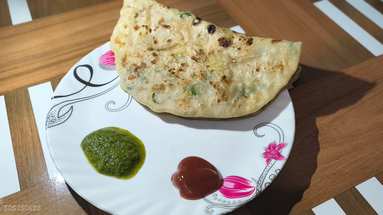 Sunday ka Garma garam lunch aalu ke paraathe recipe