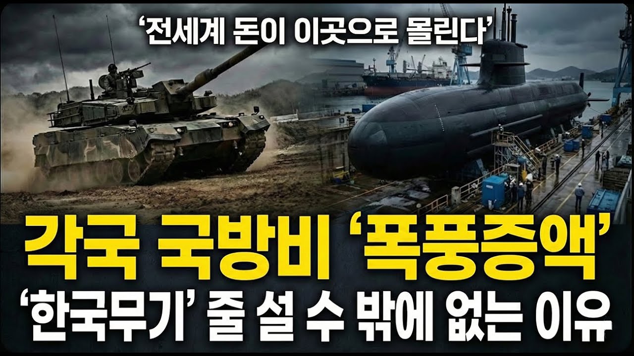 전세계에서 '한국 무기' 사려고 돈 싸들고 줄서는 이유.