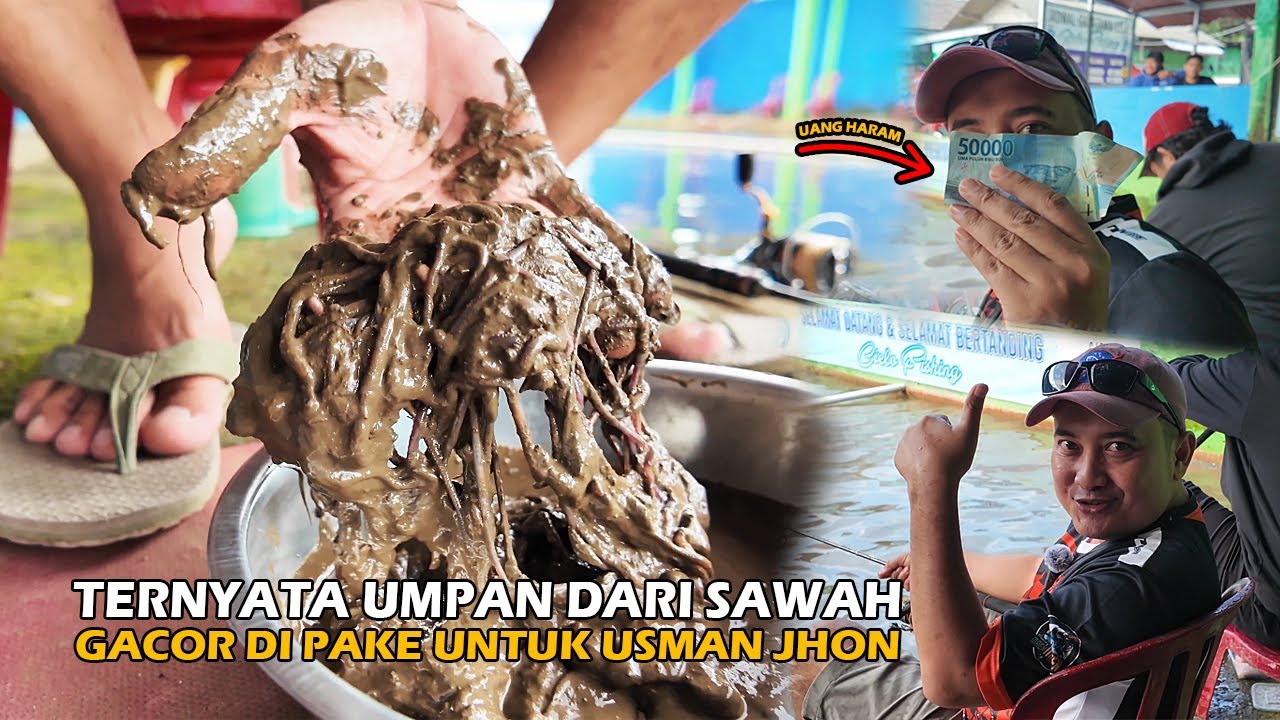 EDAN INI KOLAM❗❗TIKET MURAH IKAN MELIMPAH ❗❗ UMPAN INI COCOK BUAT USMAN BRODIE ❗❗JUARA BENDE AMAN🤣🤣