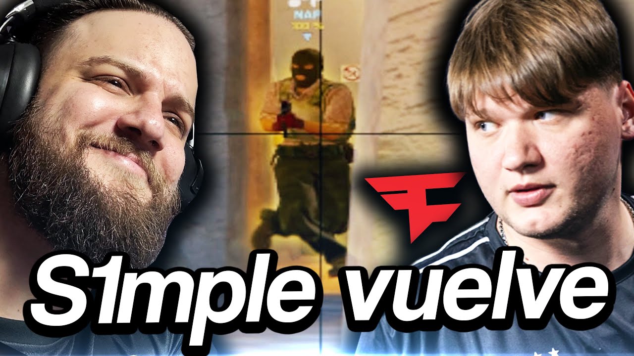S1MPLE vuelve a COUNTER STRIKE (analizando un partido) | CS2