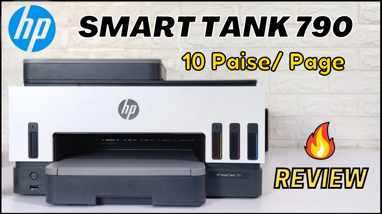 HP Smart Tank 790 All-in-One Duplex Wifi Printer - Unboxing And Full Review !