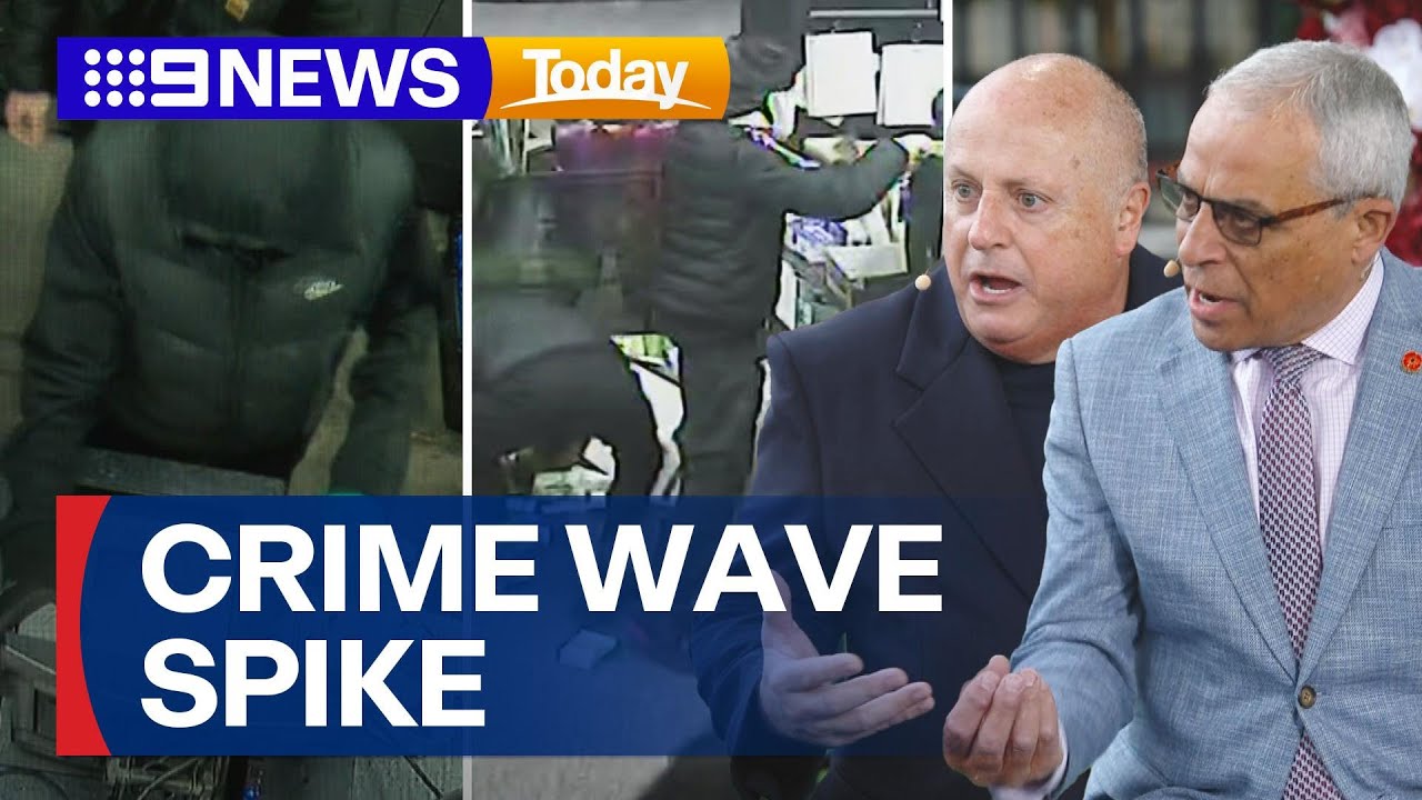 Thousands leaving Victoria over Melbourne's violent crime wave spike | 9 News Australia