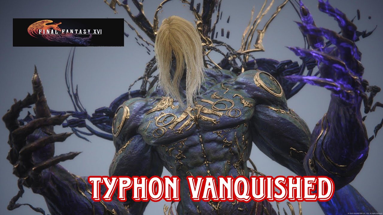 Final Fantasy 16 (XVI) - Typhon Boss Fight