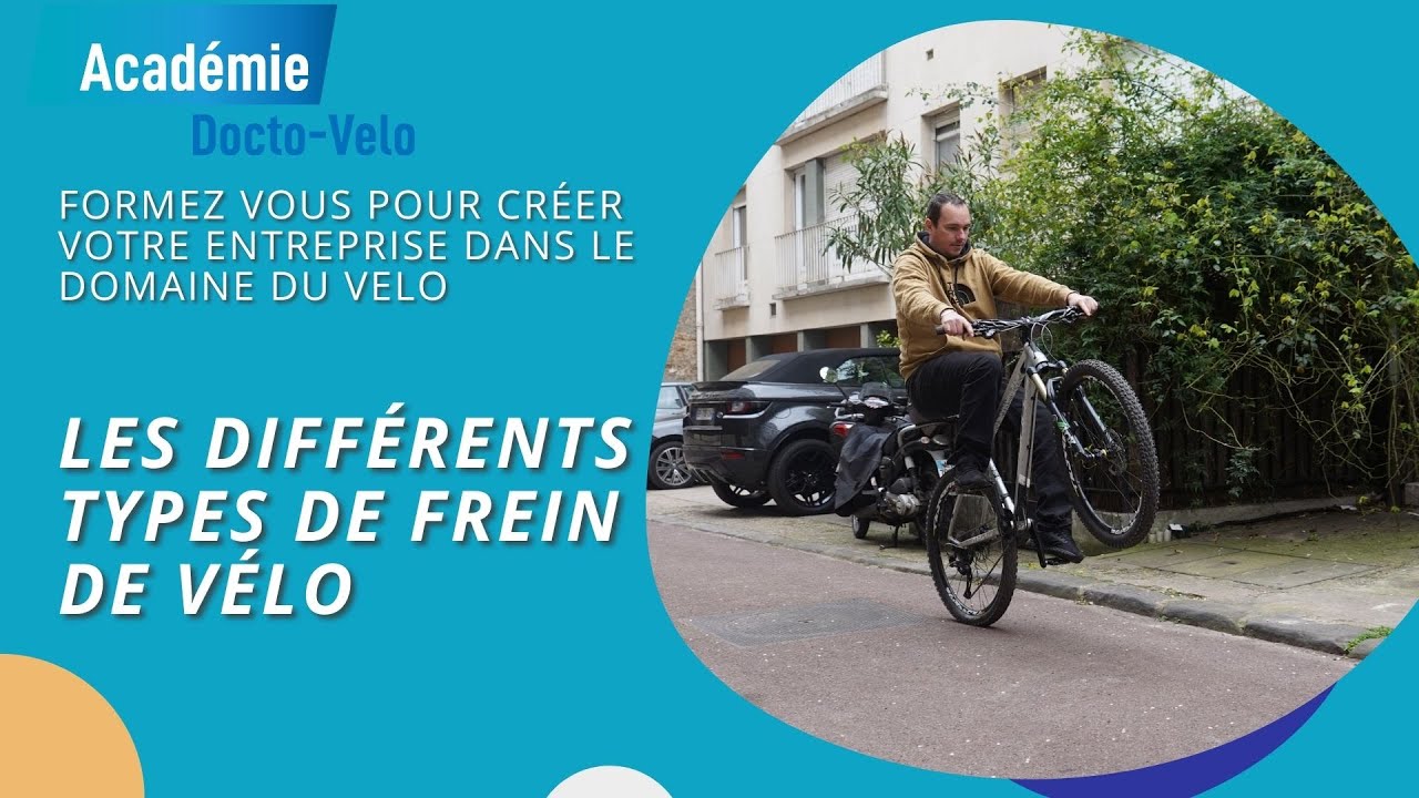 Différents types de freins vélo