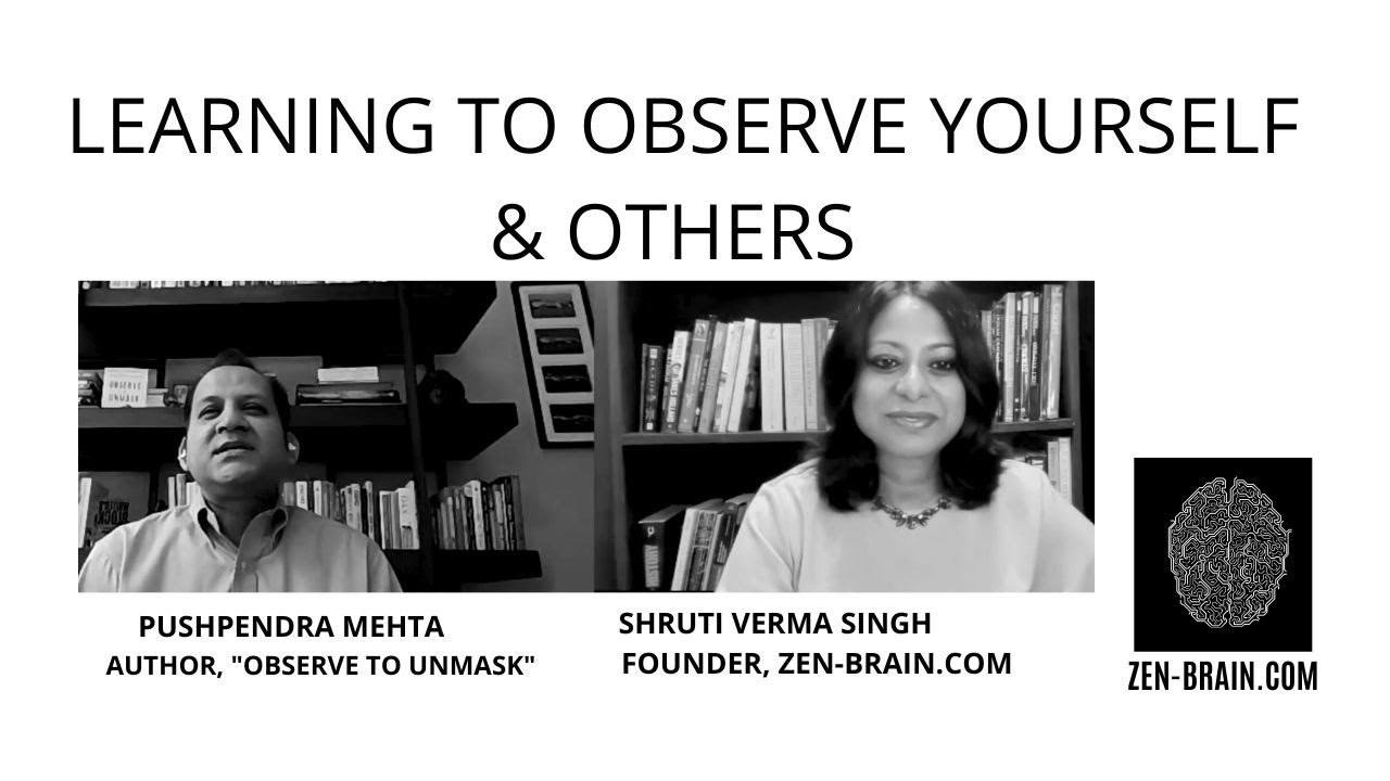THE ART OF OBSERVING YOURSELF & OTHERS II PUSHPENDRA MEHTA