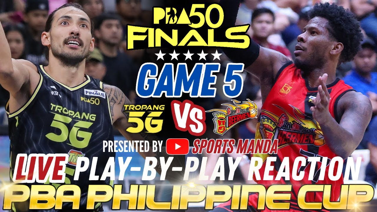 🔴SMB VS TNT │ LIVE GAME 5 of the FINALS - 2026 PBA PHILIPPINE CUP Play-by-Play Reaction & Scoreboard