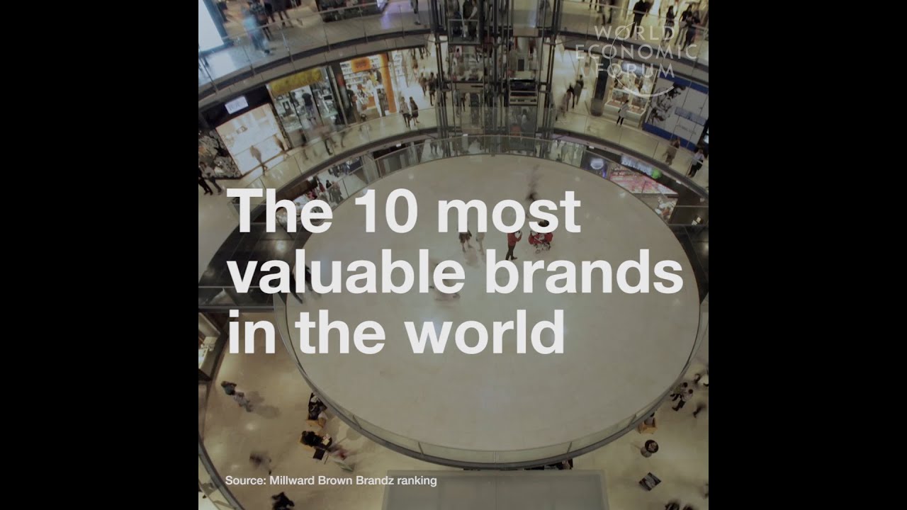 The 10 most valuable brands in the world