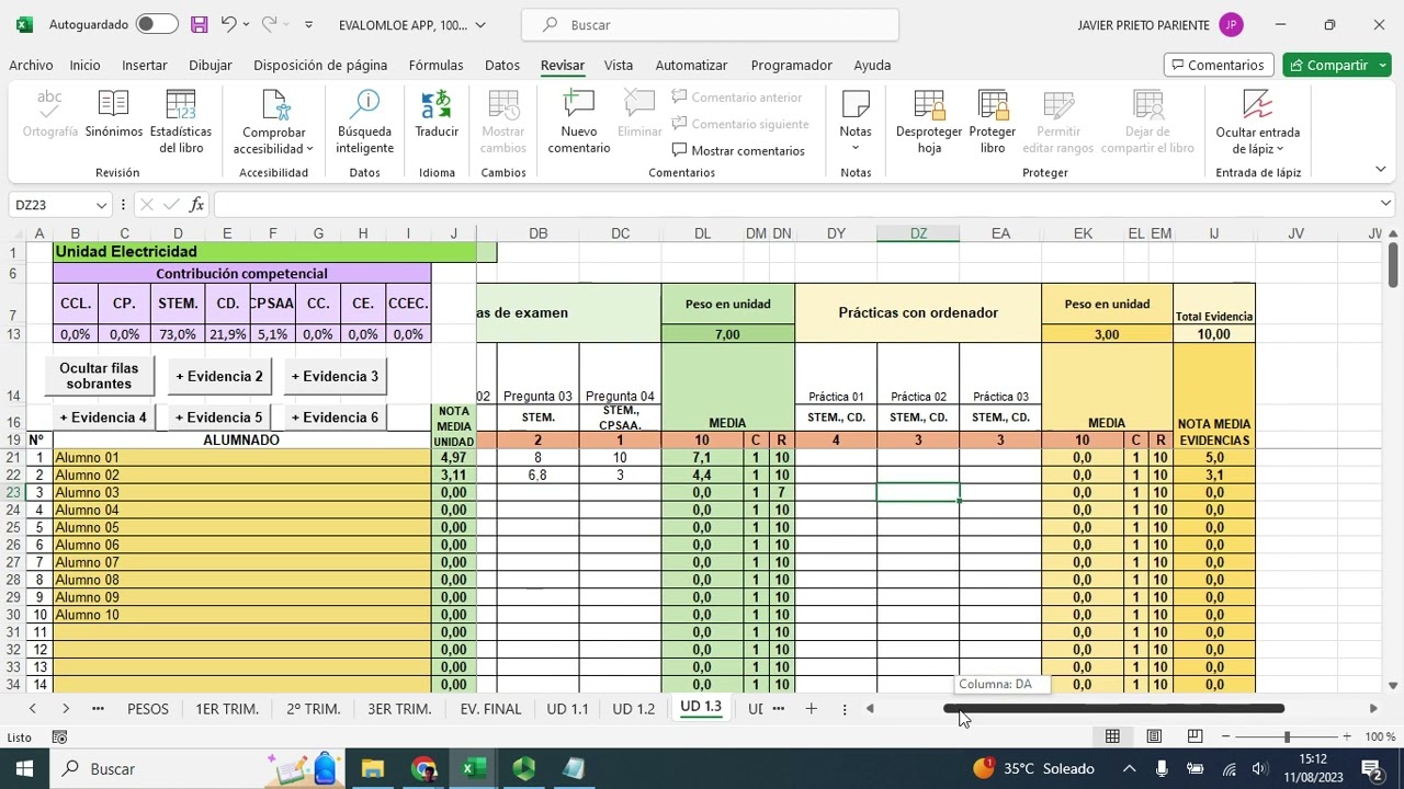 04 - EVALOMLOE APP (evaluación de competencias clave - edición avanzada)