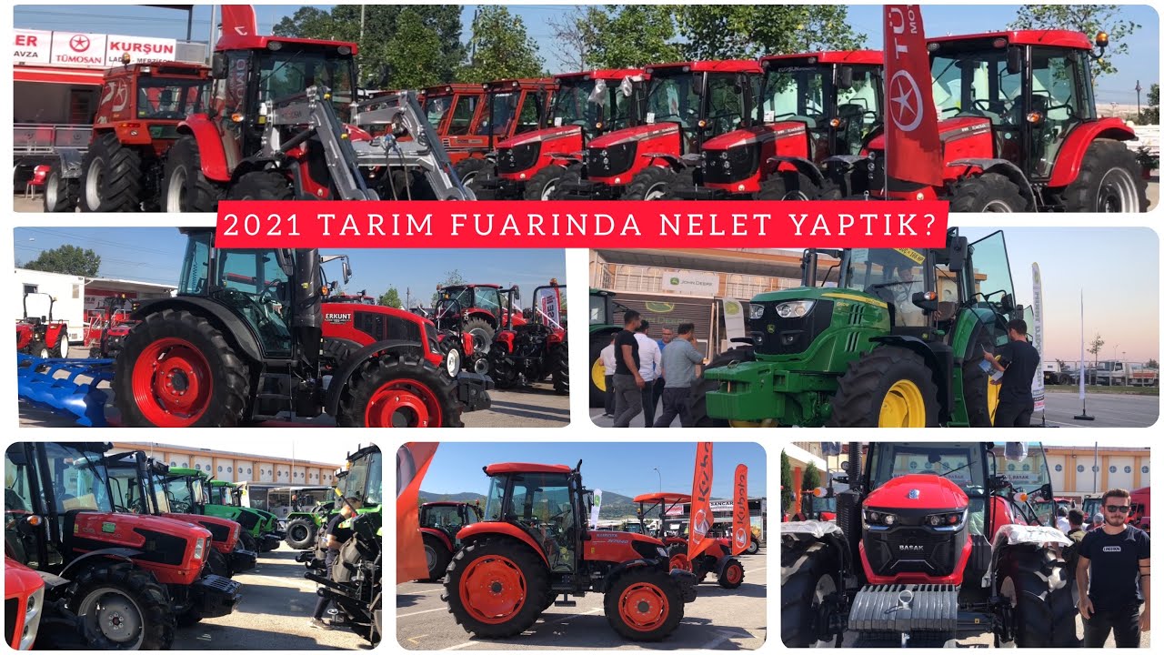2021 YILI TARIM FUARINDA NELER YAPTIK? HANGİ TRAKTÖRLER DİKKATİMİZİ ÇEKTİ? Samsun Tüyap Tarım Fuarı