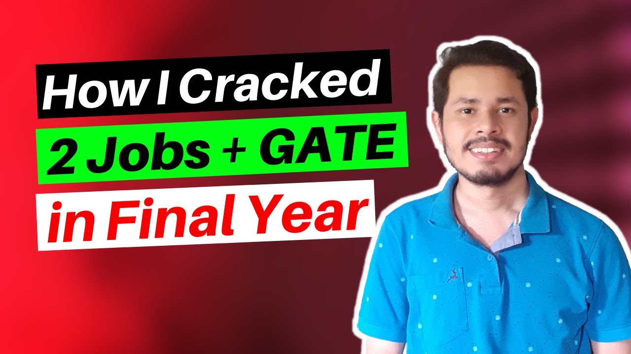 How to crack GATE with College Placement | Manage GATE Preparation with Campus Placement | GATE CSE