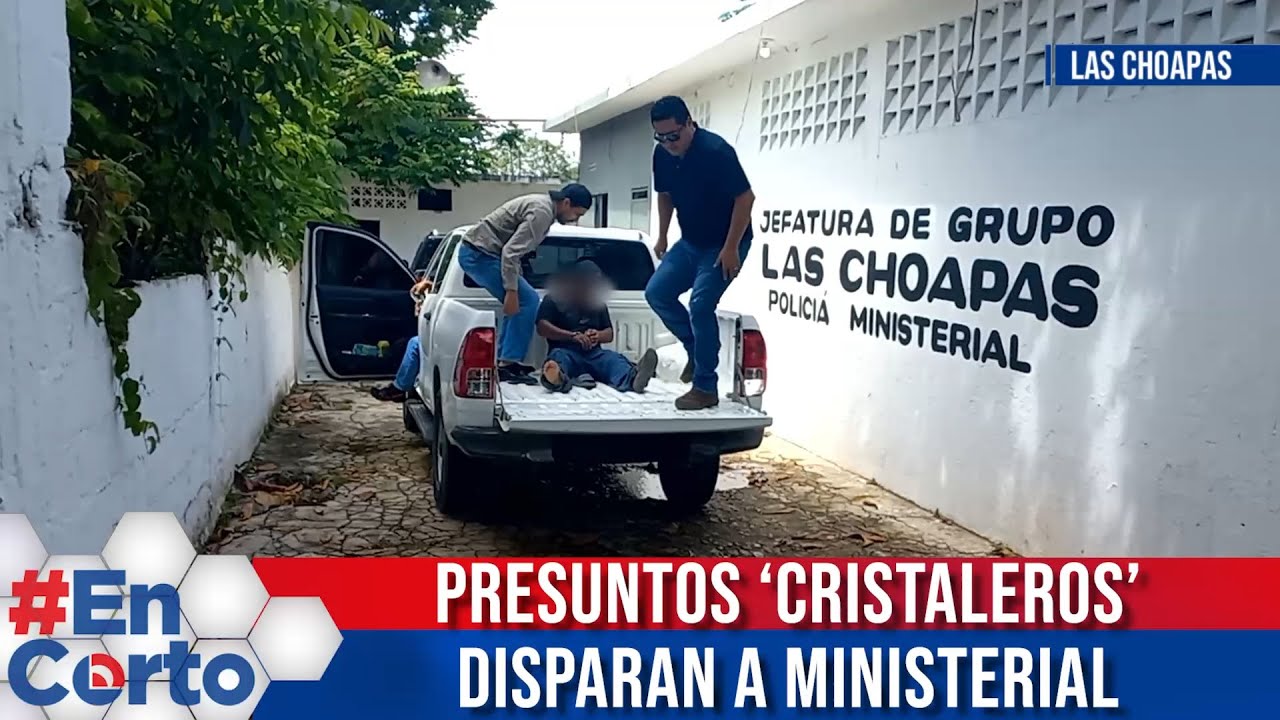 PRESUNTOS &lsquo;CRISTALEROS&rsquo; DISPARAN A MINISTERIAL#EnCorto #NoticieroDigital #video