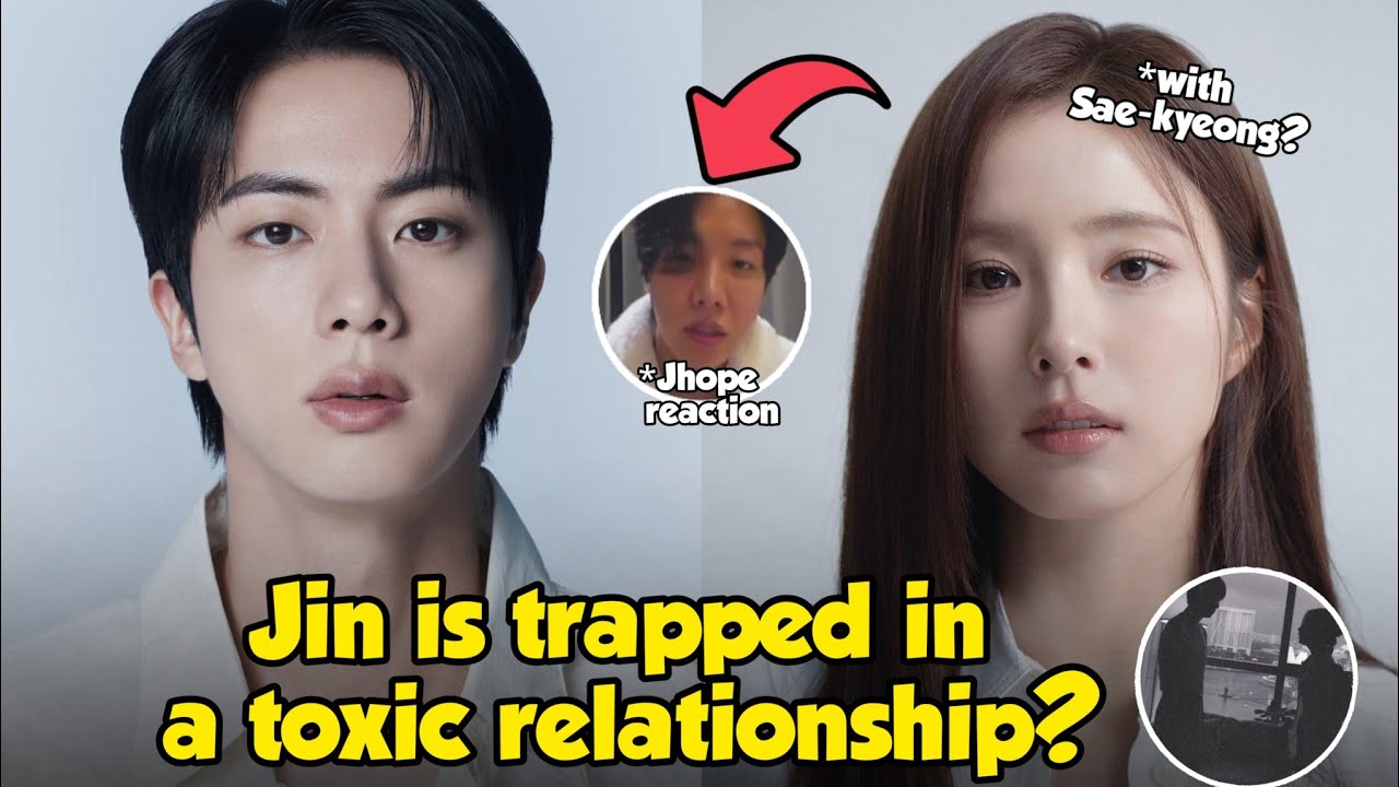 Finally Released! Jin is trapped in a toxic relationship? See Jhope's reaction to Jin's?!