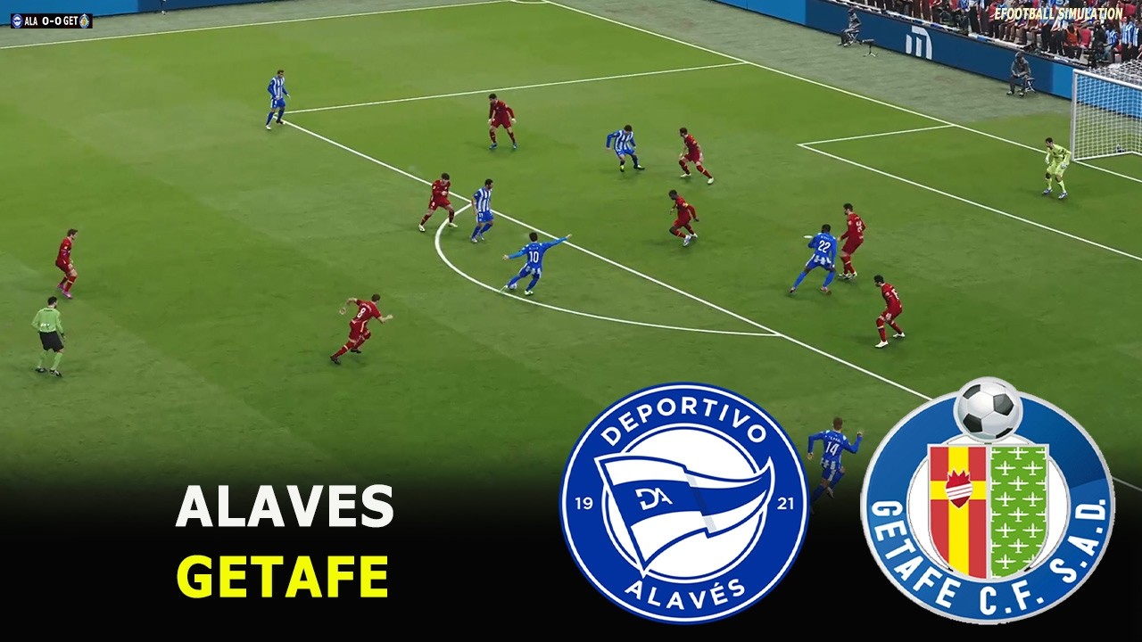 Alav&eacute;s vs Getafe | eFootball PES21 Game Video Simulation