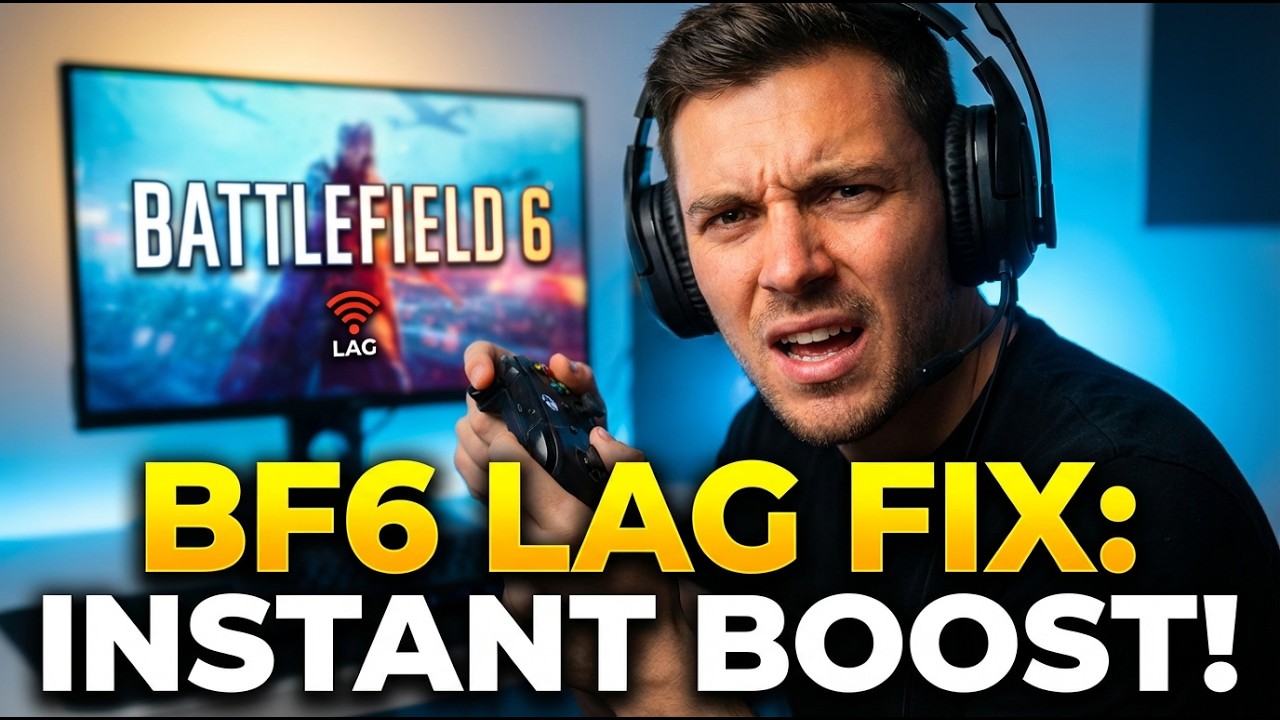 Battlefield 6 Lag Fix 2025 | Boost FPS & Stop Stuttering Instantly (Ultimate Guide)