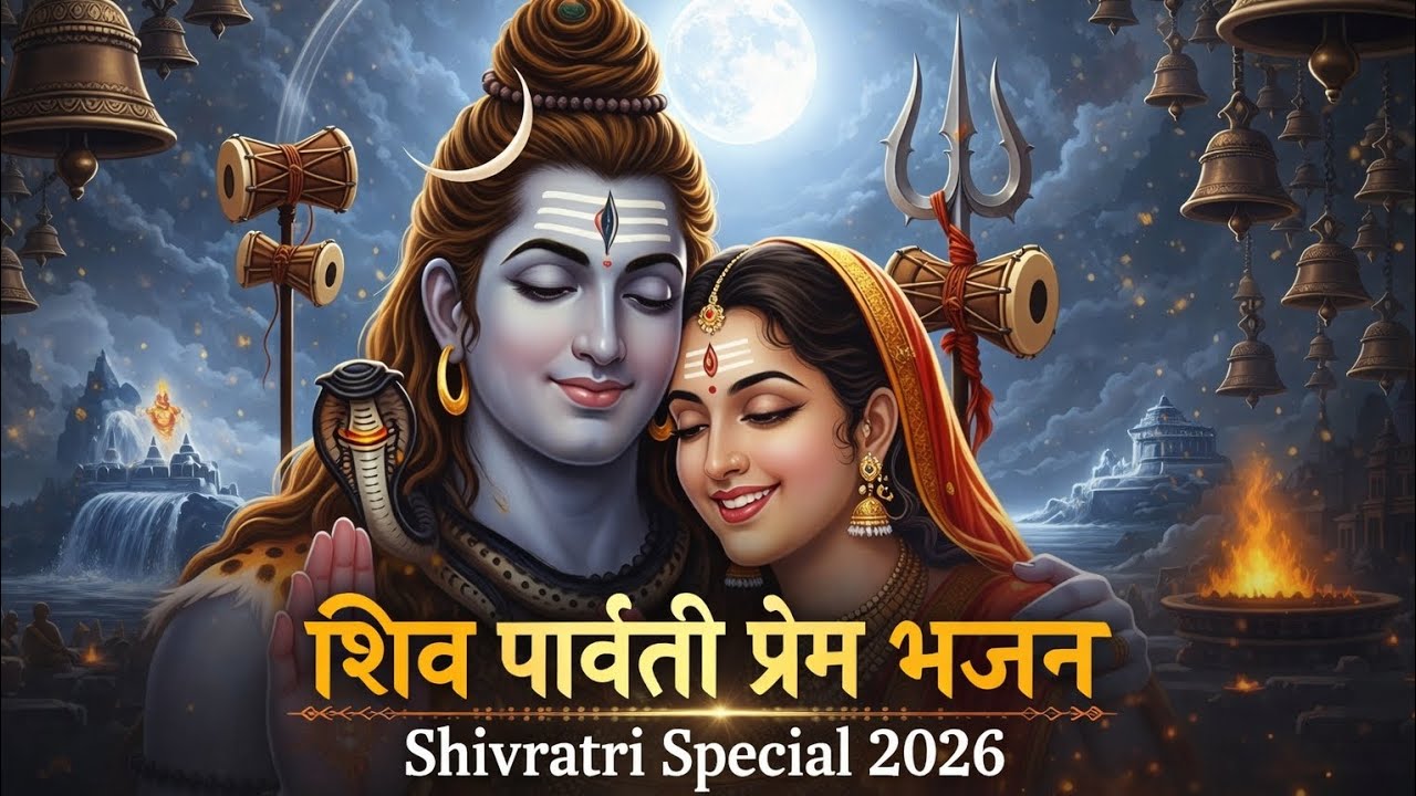 🔱 हर हर महादेव 🔱 | जैसे पार्वती जी बोले मेरे भोले | शिव पार्वती प्रेम भजन | Shivratri Special 2026 