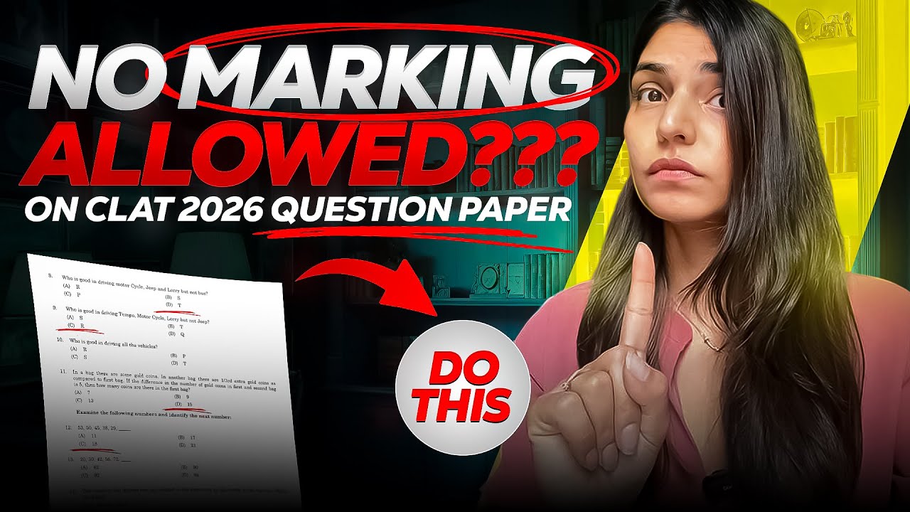 This MISTAKE Can Get You DISQUALIFIED in CLAT 2026 |Exam Day DO’s & DON’Ts OMR, Question Paper Rules