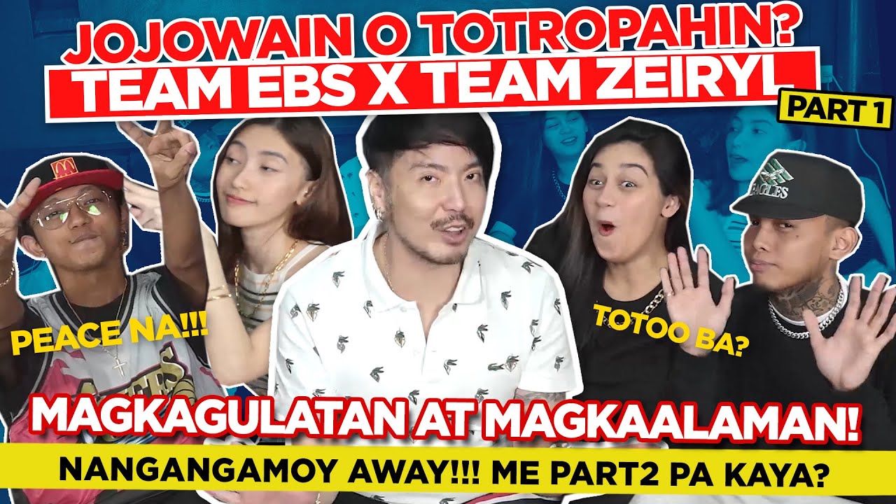 JOJOWAIN O TOTROPAHIN - ZEINAB HARAKE X SKUSTA CLEE X FLOW G X ANGELICA YAP X WILBERT TOLENTINO 🤣🤣🤣🤣