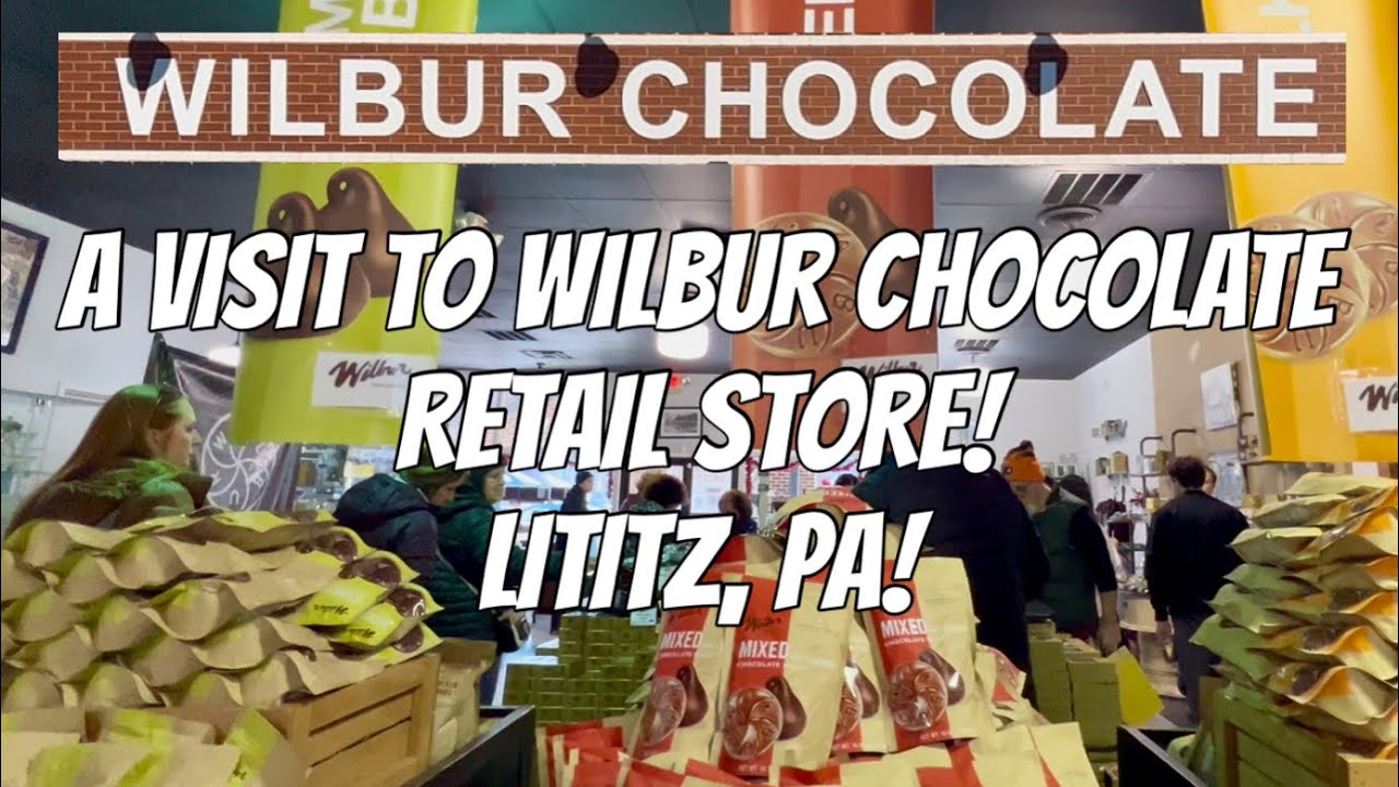 🍫Экскурсия по розничному магазину Wilbur Chocolate | Сладкое угощение в Литице, штат Пенсильвания...