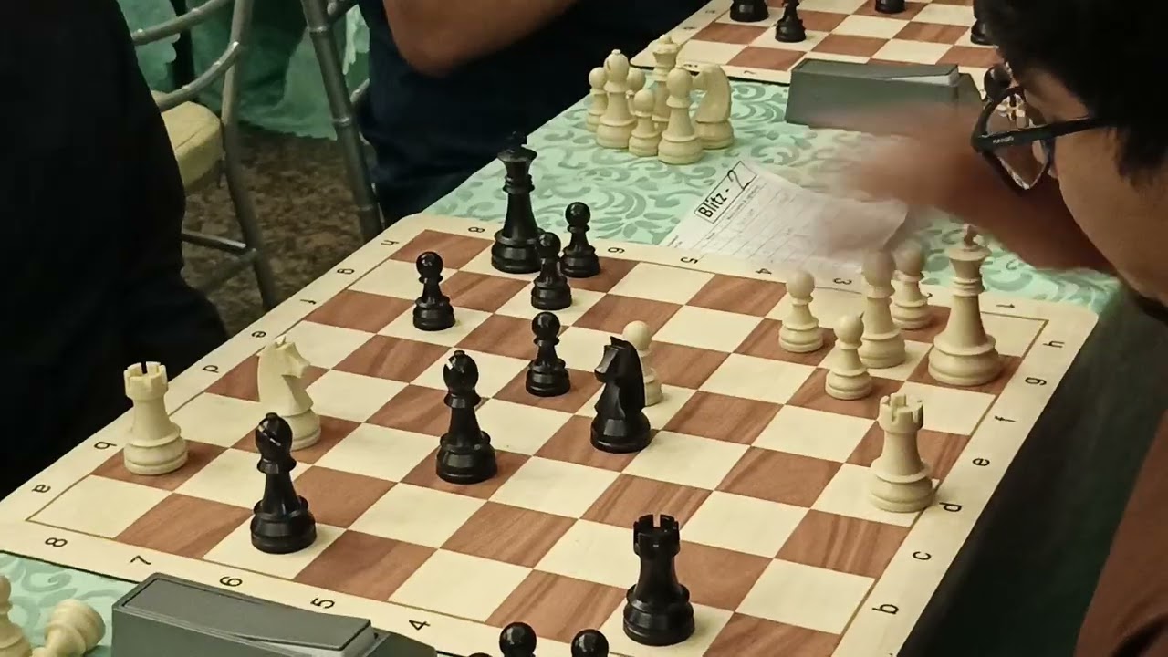Round 9 Final round.Board #02 Daniel Quizon vs Reyes Chester Neil . 9th Go Palarong Ahedres Blitz 
