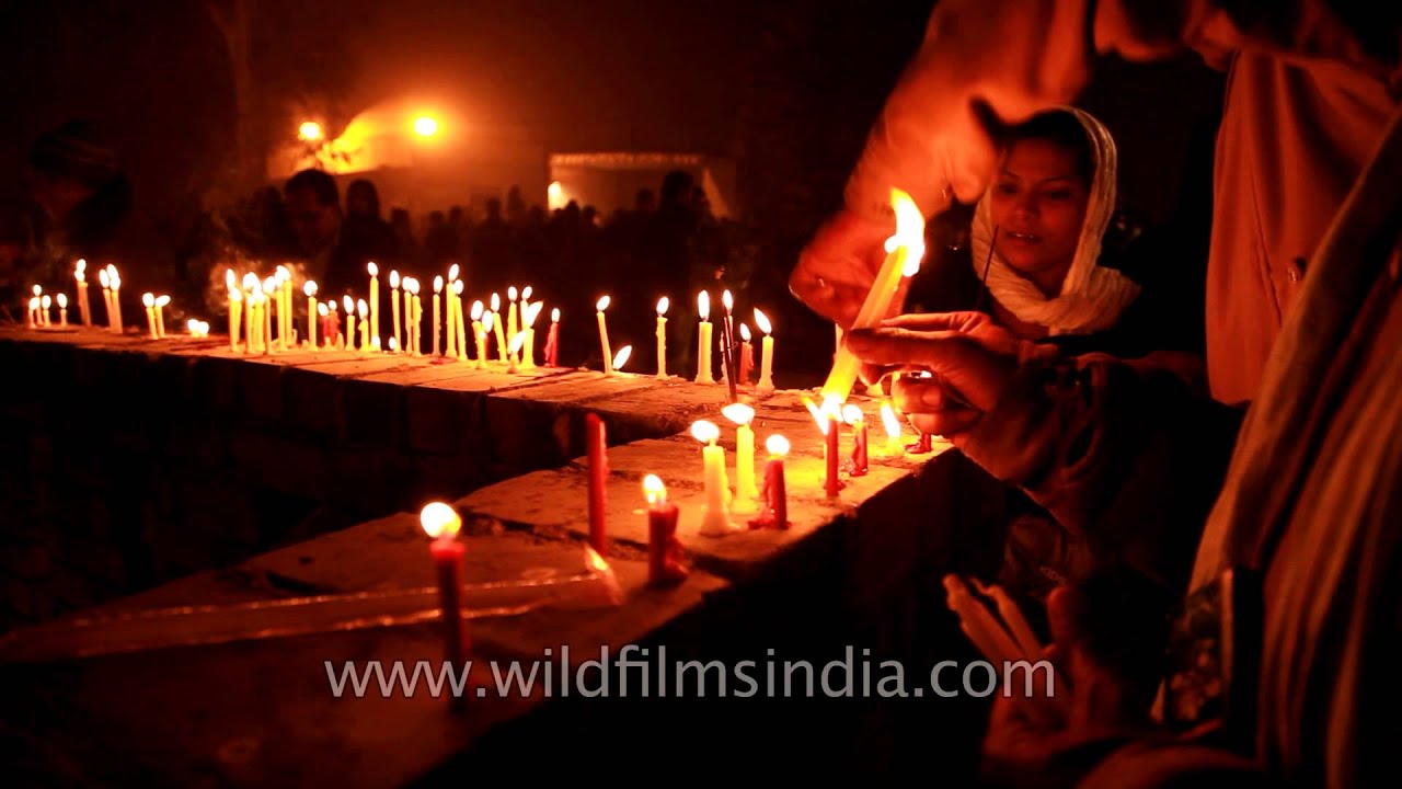 Shia muslims attend Chup Tazia procession in Delhi