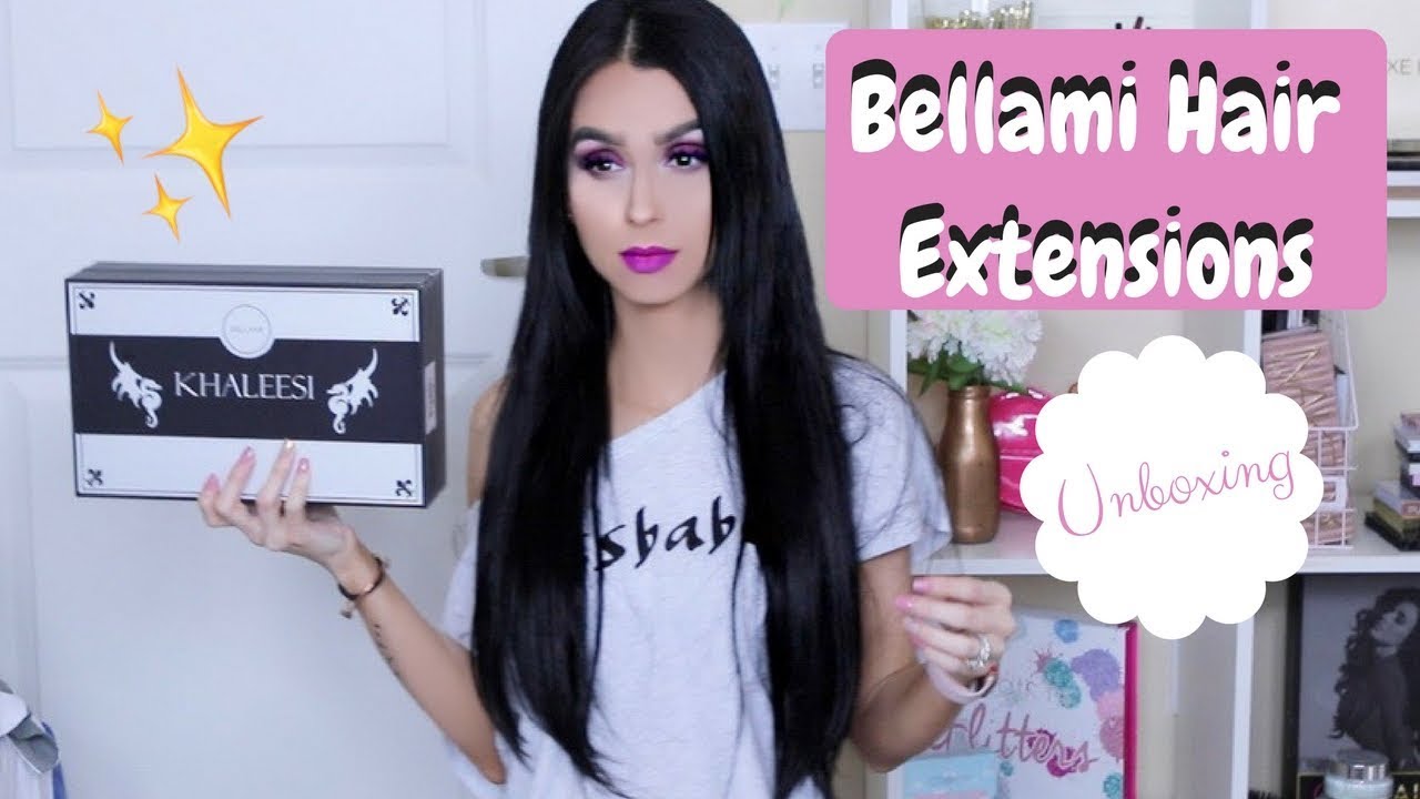 Bellami Hair Extensions Unboxing ⎜KHALEESI 280g Review
