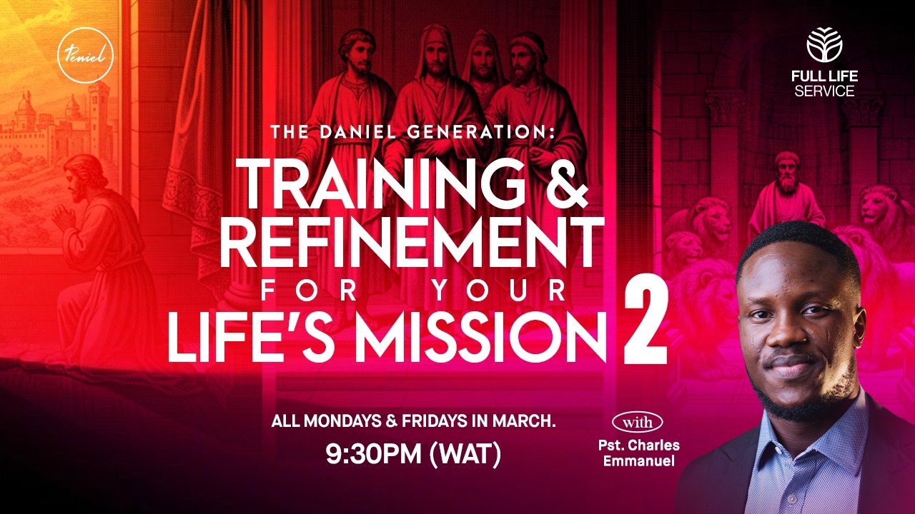 TRAINING AND REFINEMENT FOR YOUR LIFE PURPOSE
