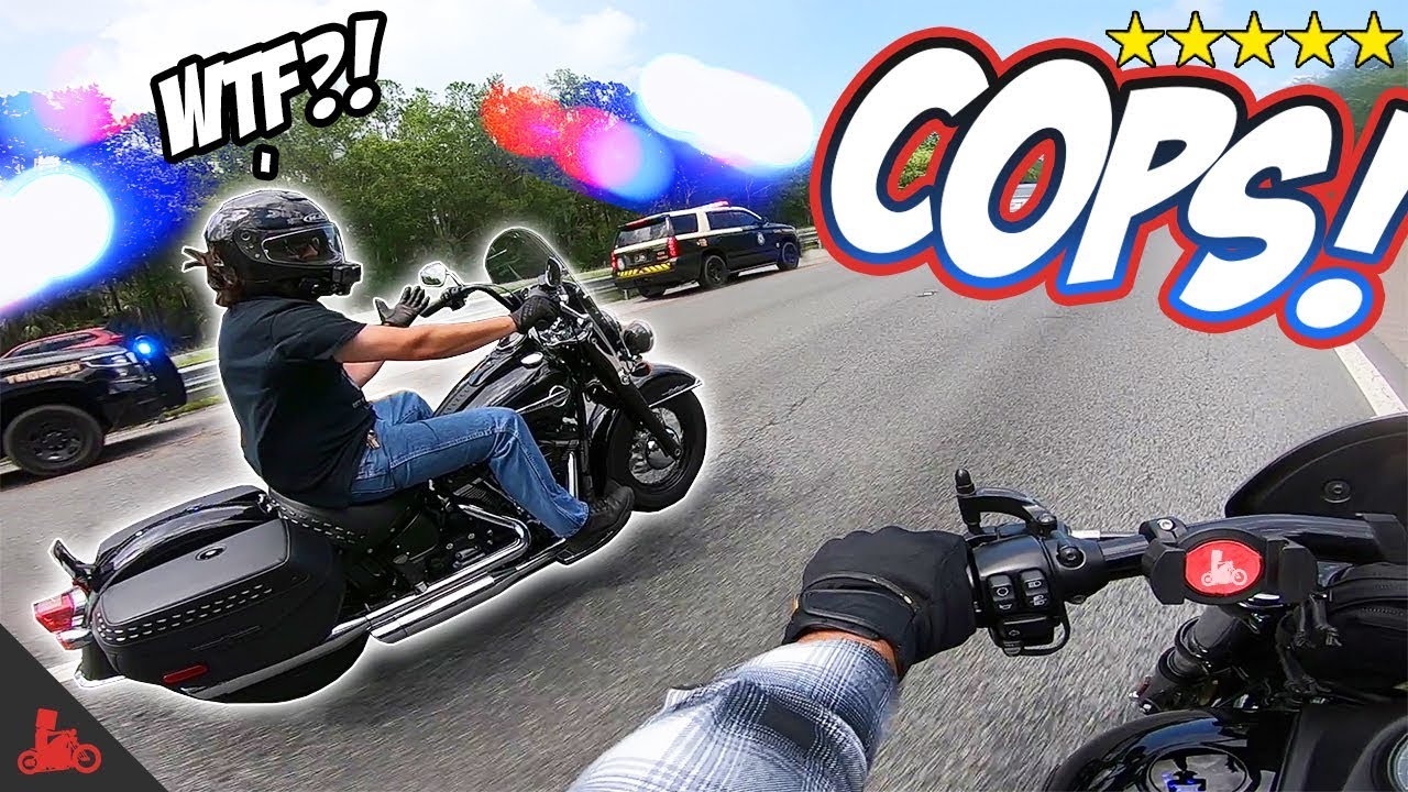 Cops VS John Maxwell The Harley Tech!