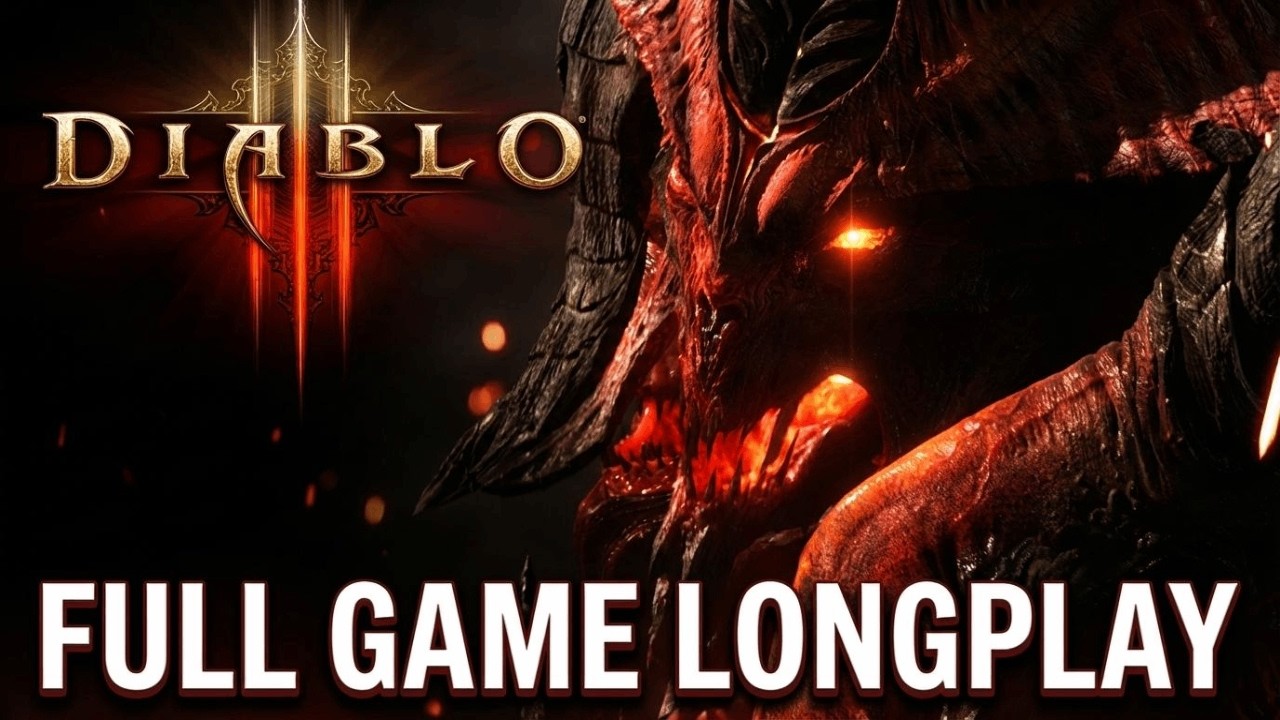 Diablo 3 - Full Game Barbarian Longplay No Commentary