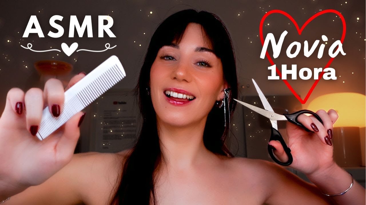 ASMR ❤️ TU NOVIA TE CORTA EL PELO, TE CUIDA & SPA 🌙 Roleplay Peluquería Español