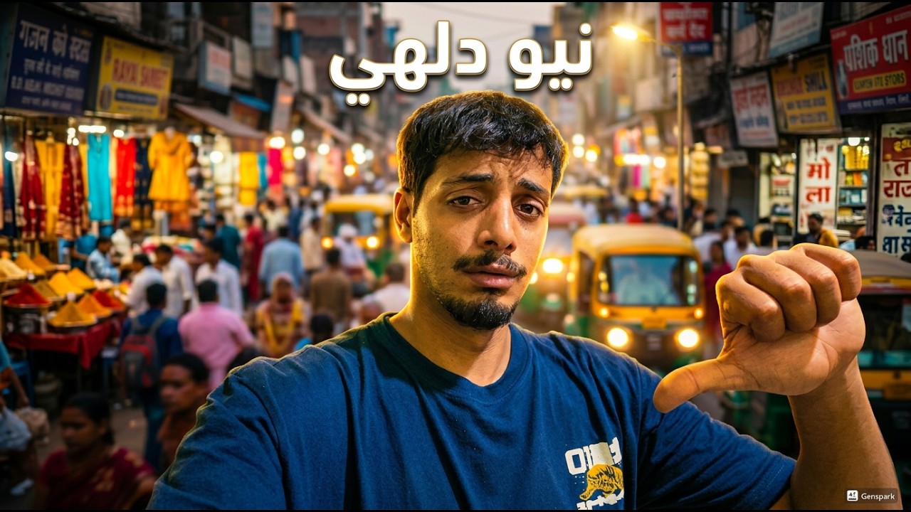 اكثر مدينة فوضى وازدحام فالعالم ! 🇮🇳