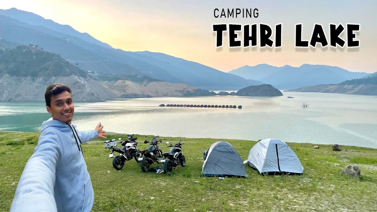 Camping at Asia's Largest man made LAKE | Tehri Lake | Uttarakhand