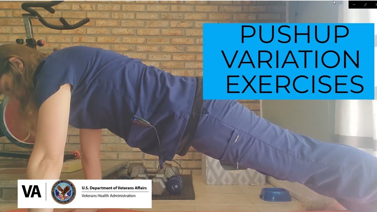 Push-up Variations Exercise Routine