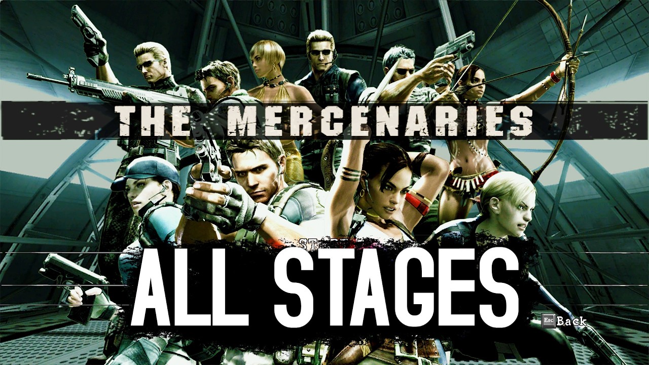 Boulder Punching Horde Survival | FIRST PLAYTHROUGH Resident Evil 5 Mercenaries ALL STAGES
