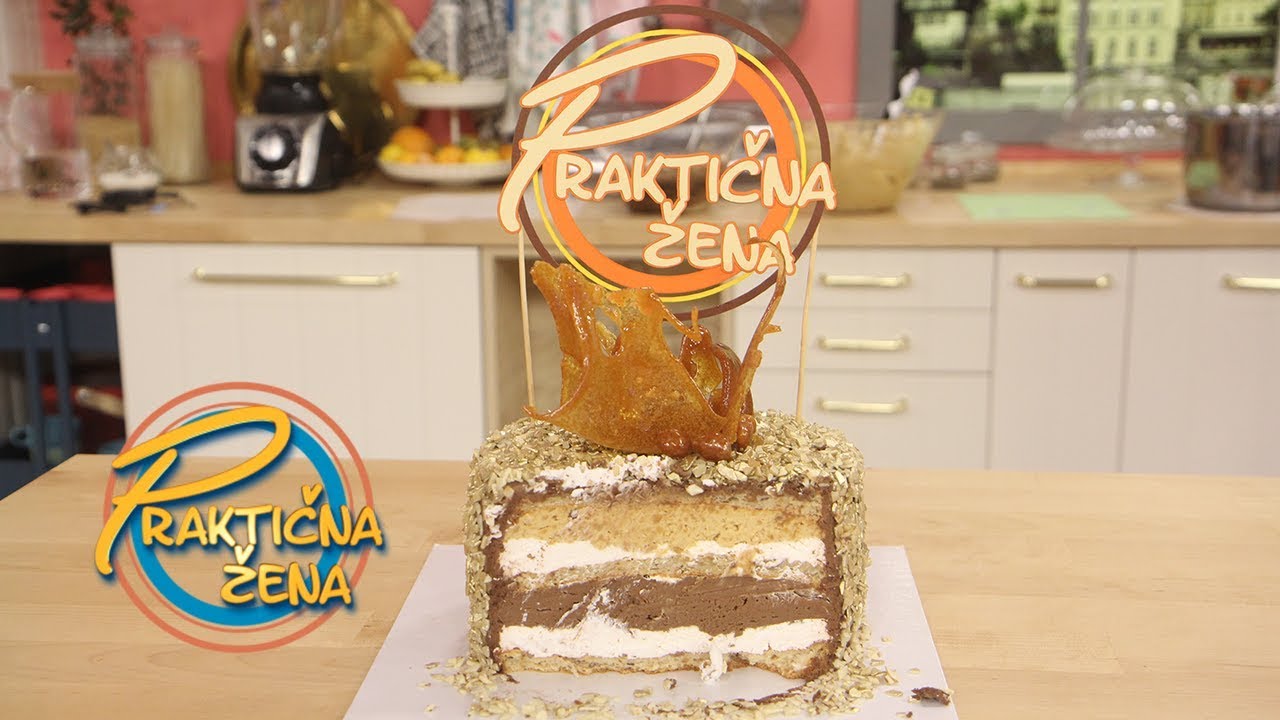 Praktična žena - Čokoladna torta sa karamelom