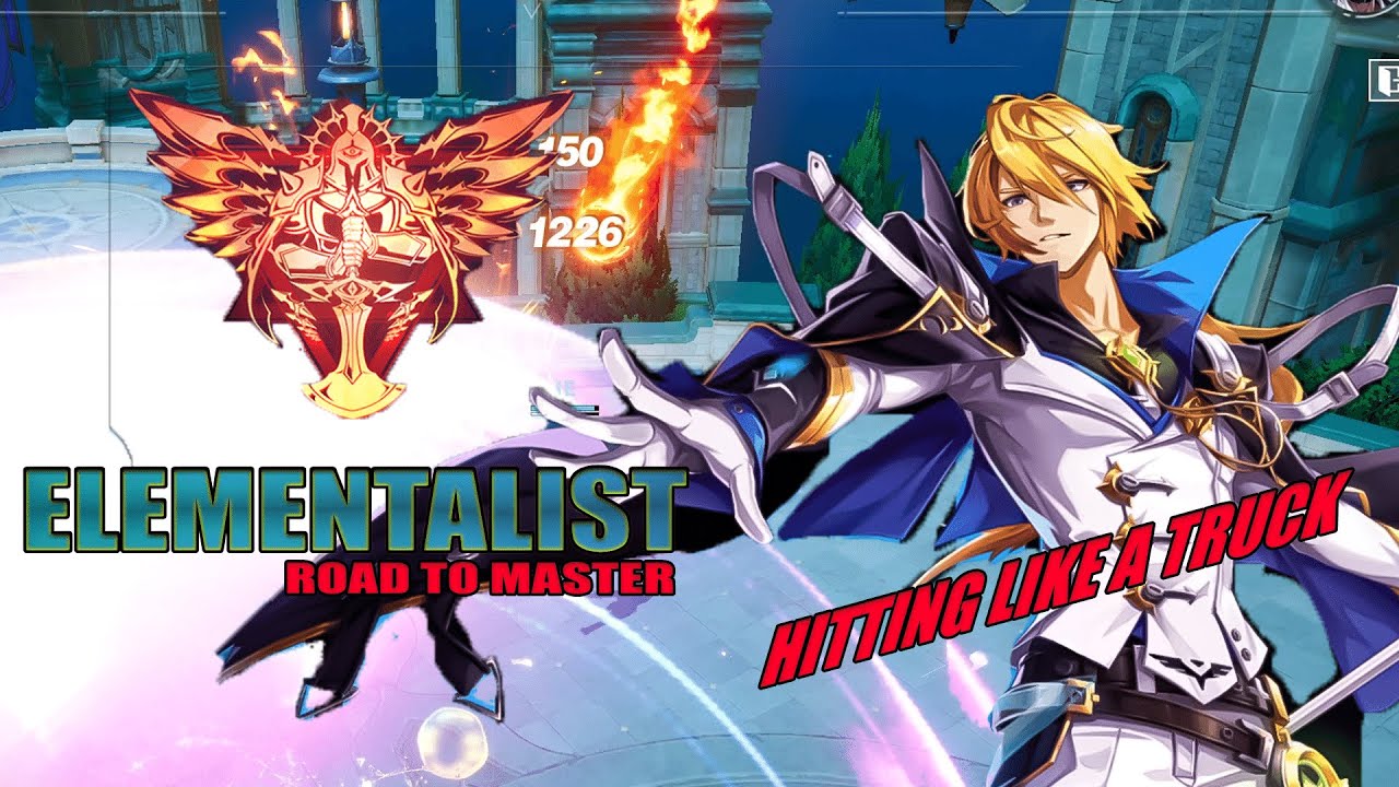 Crystal of Atlan –  Diamond 2 Elementalist Road To Master | Elementalist PVP | Global Release