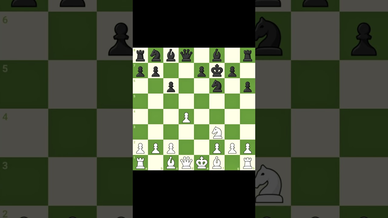 Шахматы классная дебютная ловушка. #chess #шахматы #shorts #Гроссмейстеронлайн