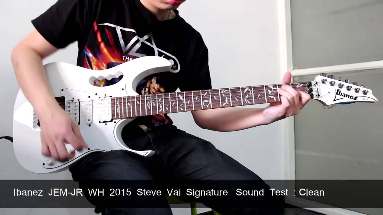 Ibanez JEM-JR 2015 [Steve Vai Signature] Sound test
