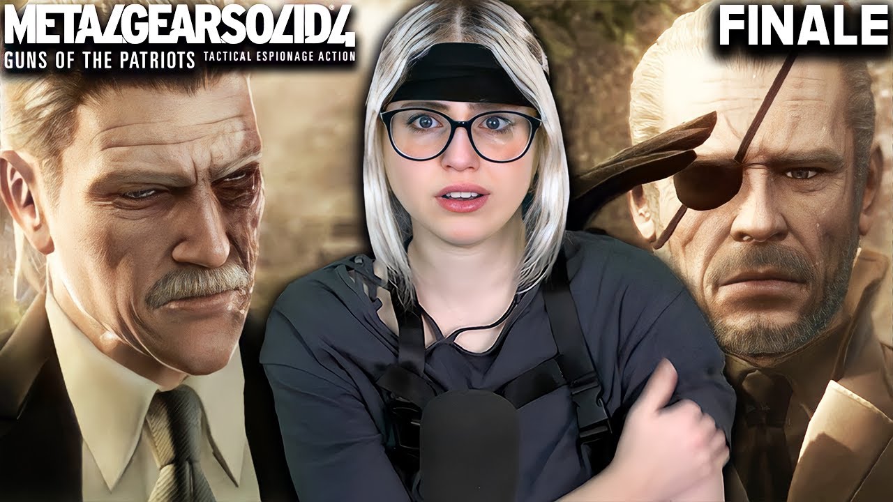 The Ending BROKE ME! - FIRST Time Playing Metal Gear Solid 4: Guns of the Patriots | Ending | Finale
