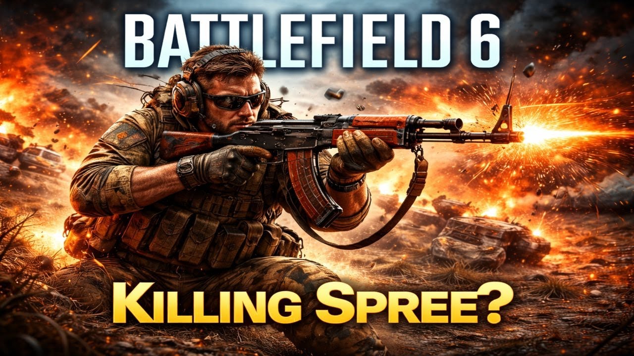 [4k] This AK Turns Battlefield 6 Into Chaos (Unstoppable Killstreak)
